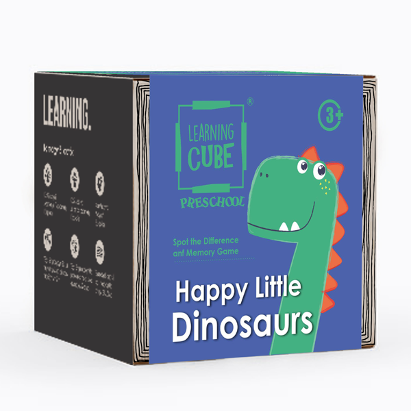 Happy Dinosaurs: 2-in-1 Games - Find the Differences and MEMORY
