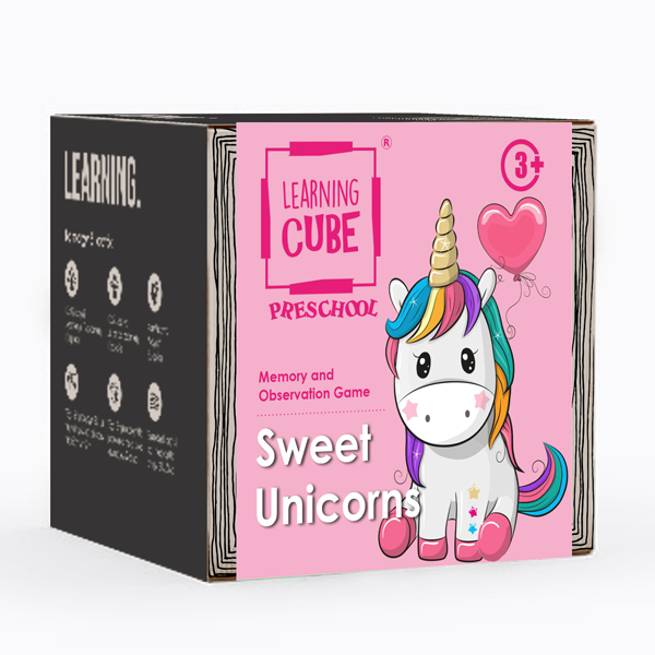 Sweet Unicorns: 2-in-1 Games - Find the Differences and MEMO